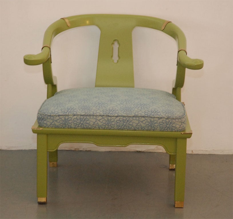 20th Century James Mont Style Chairs