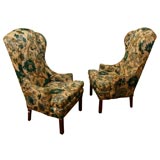 Tall Canted, Petite Wing Chairs