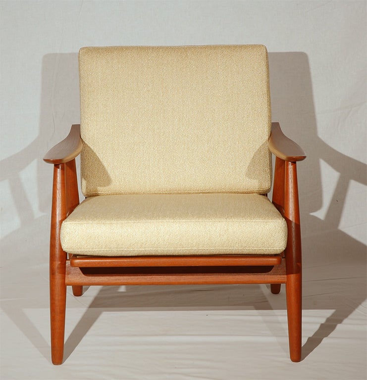 Teak Pair of Hans Wegner GE270 Arm Chairs