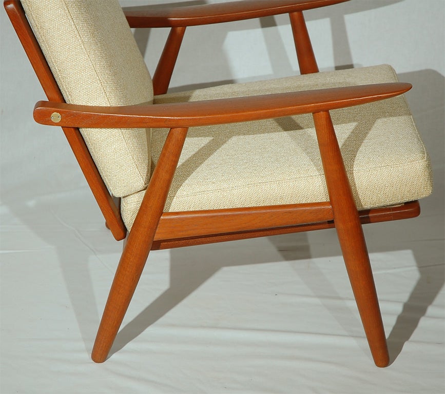 Pair of Hans Wegner GE270 Arm Chairs 2