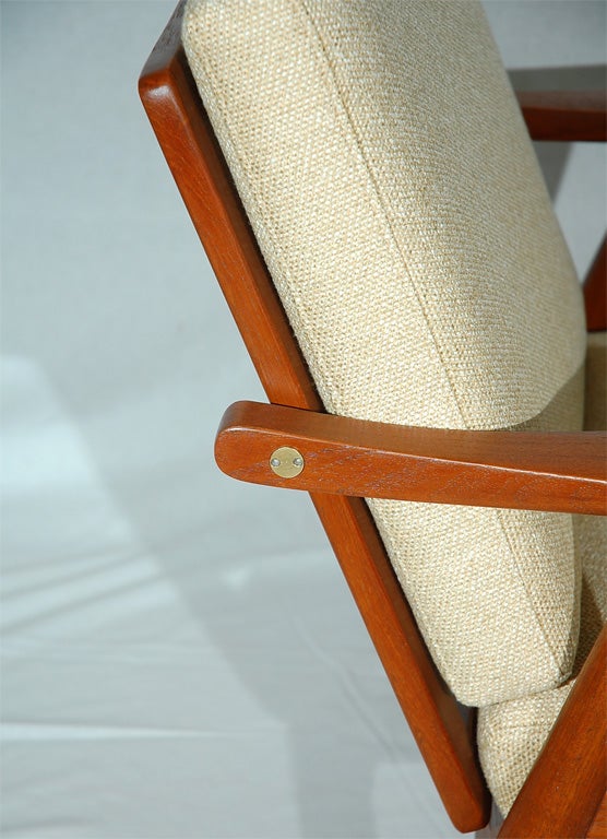 Pair of Hans Wegner GE270 Arm Chairs 3