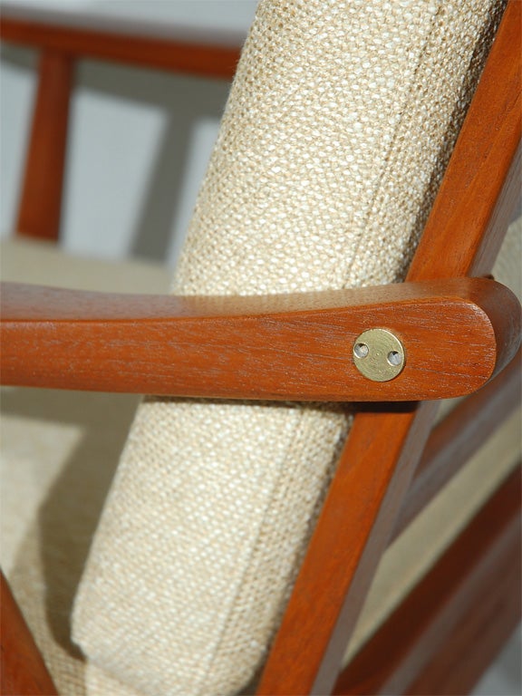 Pair of Hans Wegner GE270 Arm Chairs 5