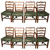 Antique Eight 19th Century American Dining Chairs