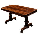 A William IV Rosewood Writing Table