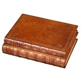 A 19th Century Set of Antique Books Bound as a Box