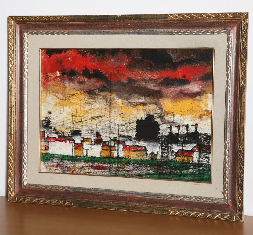 Original oil painting by Piero Cruciani