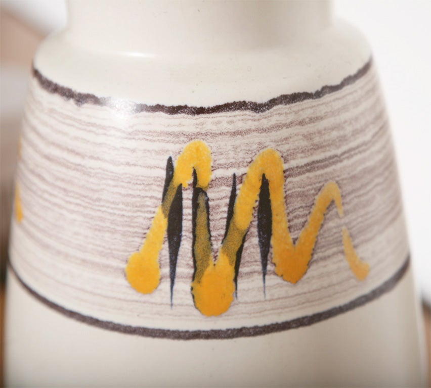 Glazed Large mid century german pottery