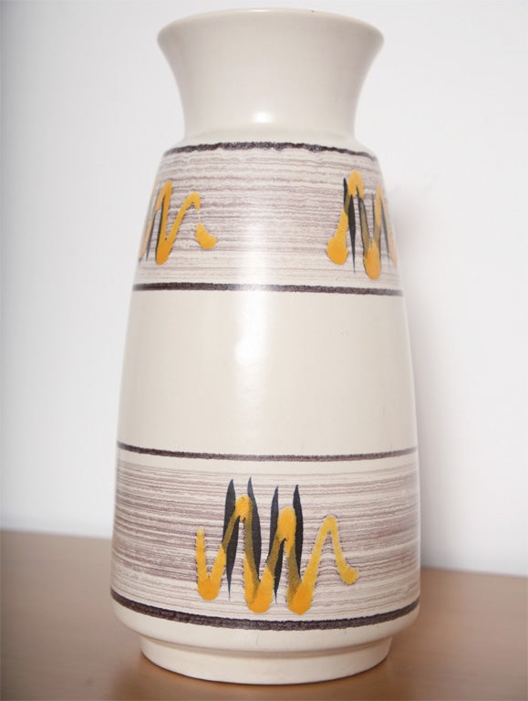 Clay Large mid century german pottery
