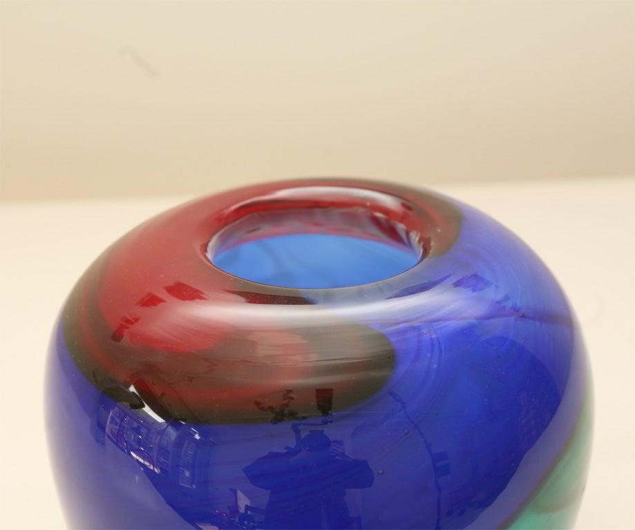 Stefano Toso Glass Bowl For Sale 1