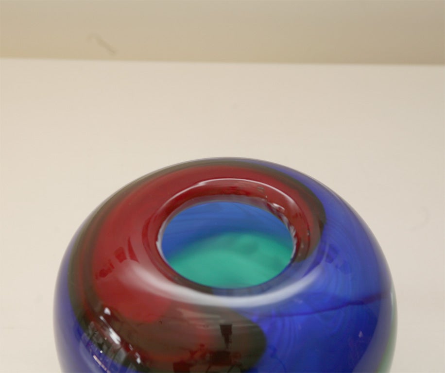 Stefano Toso Glass Bowl For Sale 2