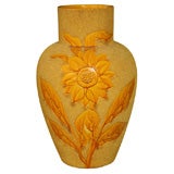 Yellow Art Vase