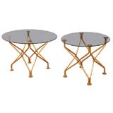 Used Mid-Century Modern Gilt Metal Tables