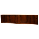 Rosewood Floating Sideboard by Hans Wegner