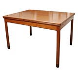 Rectangular Mahogany Extension Dining Table by Willy Beck