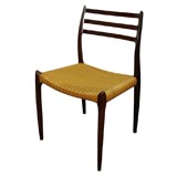 No. 78 Rosewood Dining Chair by Neils Moller