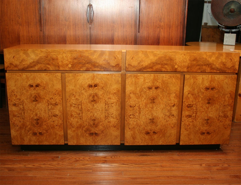 American Burl Veneer Sideboard
