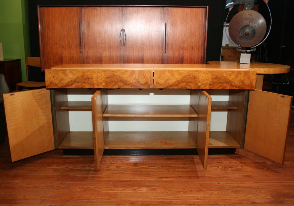 Burl Veneer Sideboard 3