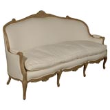 French Painted Canape Louis XV circa 1890