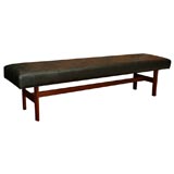 Mid Century Tufted  Bench