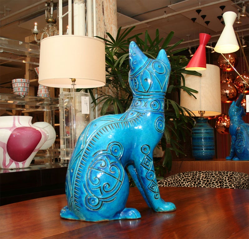 Ceramic Large Figural Cats
