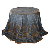 Table cover silk and goldthread Vintage Table cover silk and goldthread