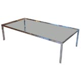 Gerald McCabe Custom Designed Massive Glass Coffee Table