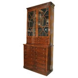 Antique Regency Rosewood Collectors Cabinet