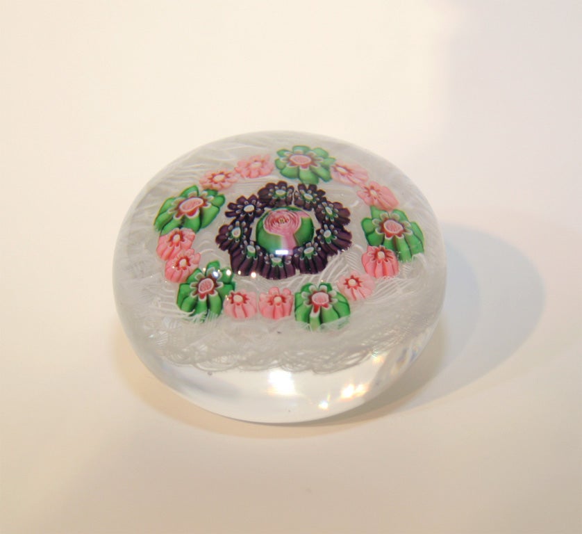 Antique Clichy Millefiori Paperweight For Sale at 1stDibs clichy