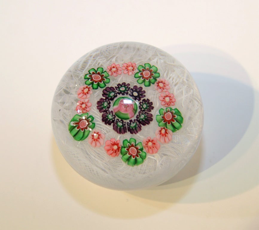 Antique Clichy Millefiori Paperweight For Sale at 1stDibs clichy