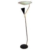 A Sculptural Floor Lamp signed Eberth Zurich