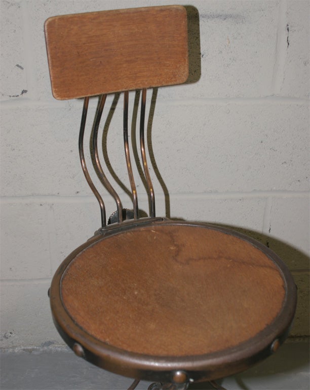 Steel Sewing chair