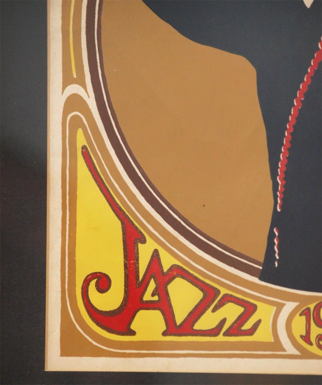 American 1975 New Orleans Jazz Festival Poster