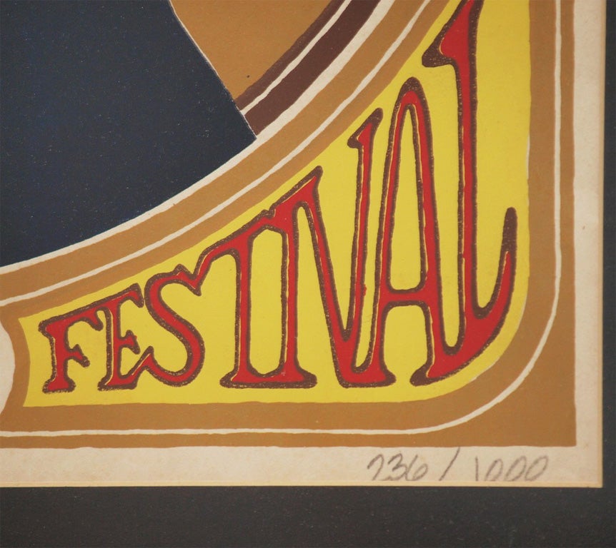 1975 New Orleans Jazz Festival Poster 1