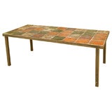 Vintage Art Tiles  Coctail Table