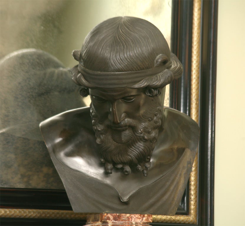 Classical Grand Tour bronze Bust