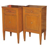 Pair Neoclassical Side Cabinets