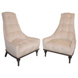 Beautiful Pair of Reupholstered Venetian Chairs