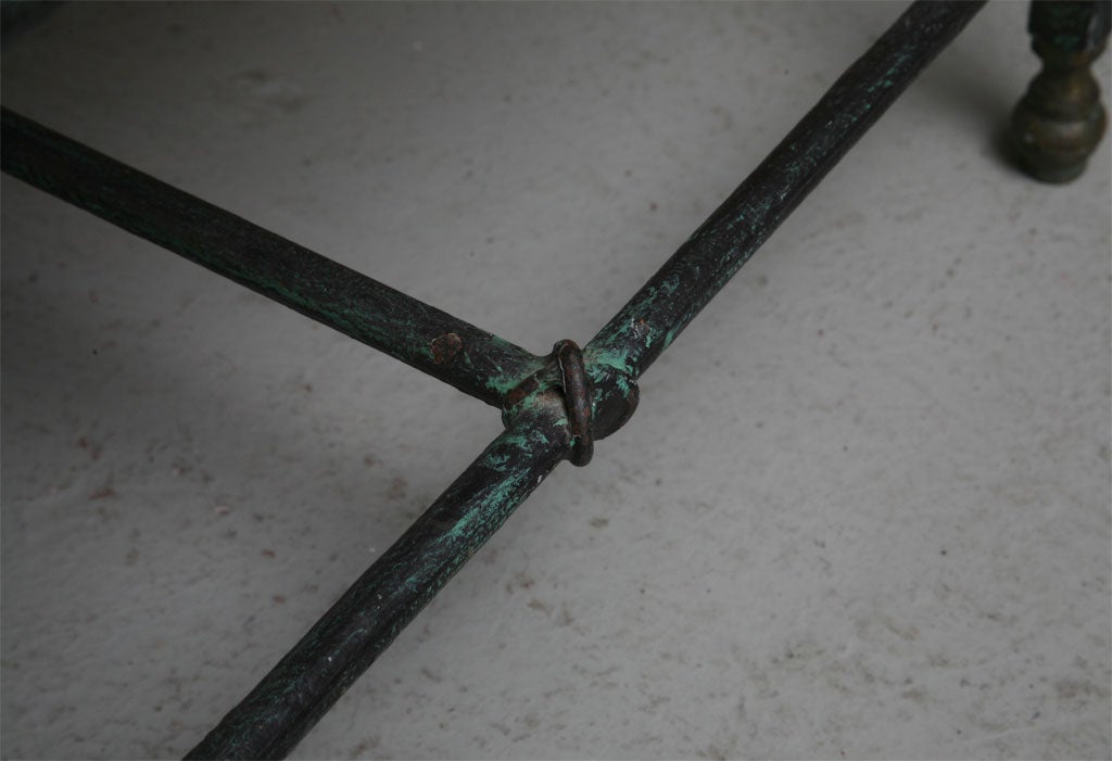 Pair of Iron Benches in manner of Giacometti 3