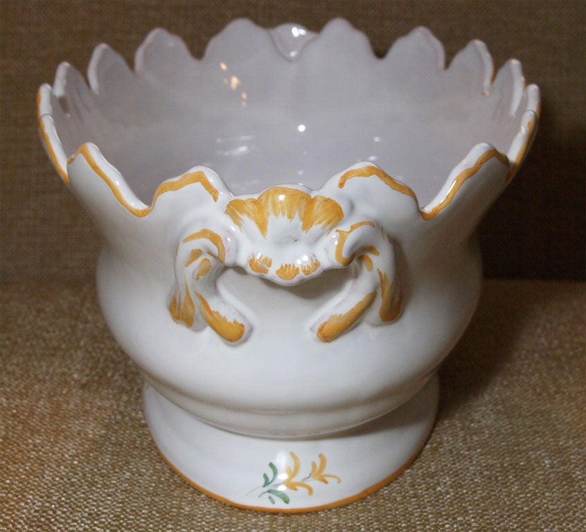 Cast Moustiers Faience  Cooler by L'Atelier Soleil
