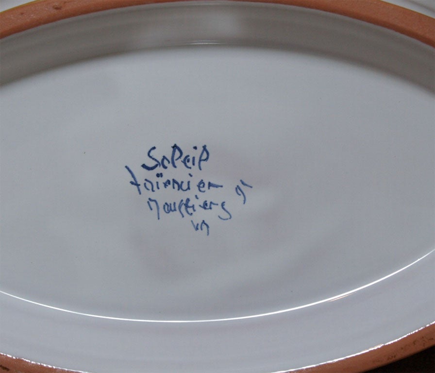 Moustiers Faience  Cooler by L'Atelier Soleil 1
