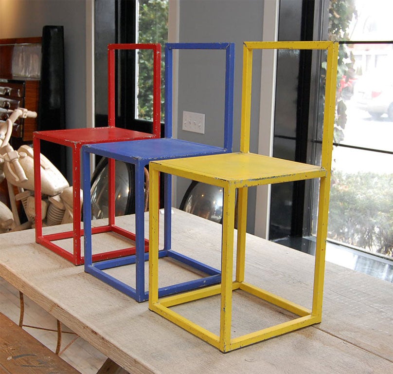 20th Century Chairs in the style of Judd