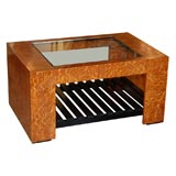 Thuya Wood  Coffee Table in the Manner of  Michel Dufet