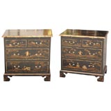 Pair of Chinoiserie Bedside Chests