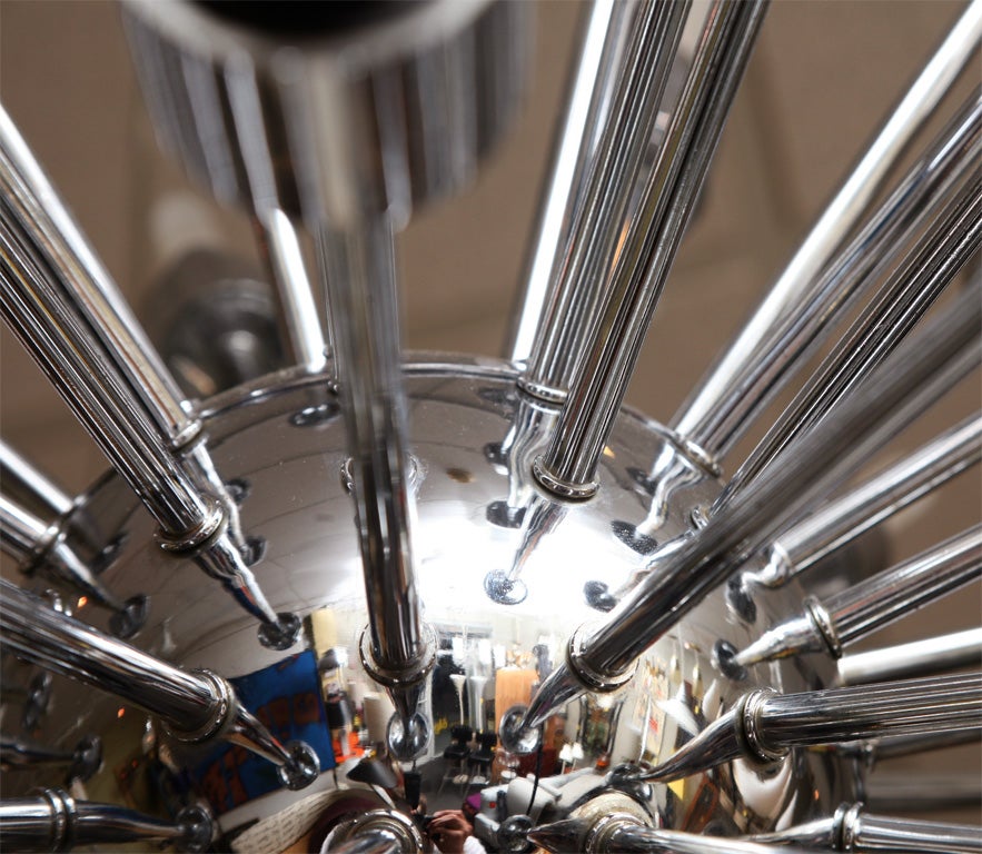 Monumental 75 Arm Sputnik Starburst Chandelier In Excellent Condition In Miami, FL