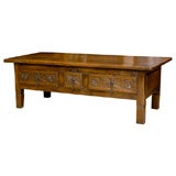 French Chestnut Coffee Table
