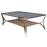 Industrial coffee table