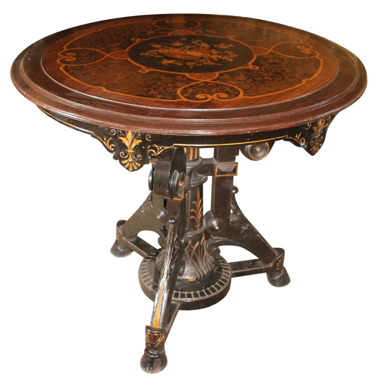 Antique Center Table For Sale at 1stDibs