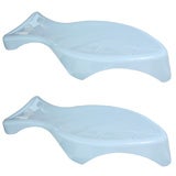 Pair of  Fiberglass Loungers