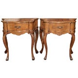 ITALIAN SIDE TABLES WITH ONE DRAWER