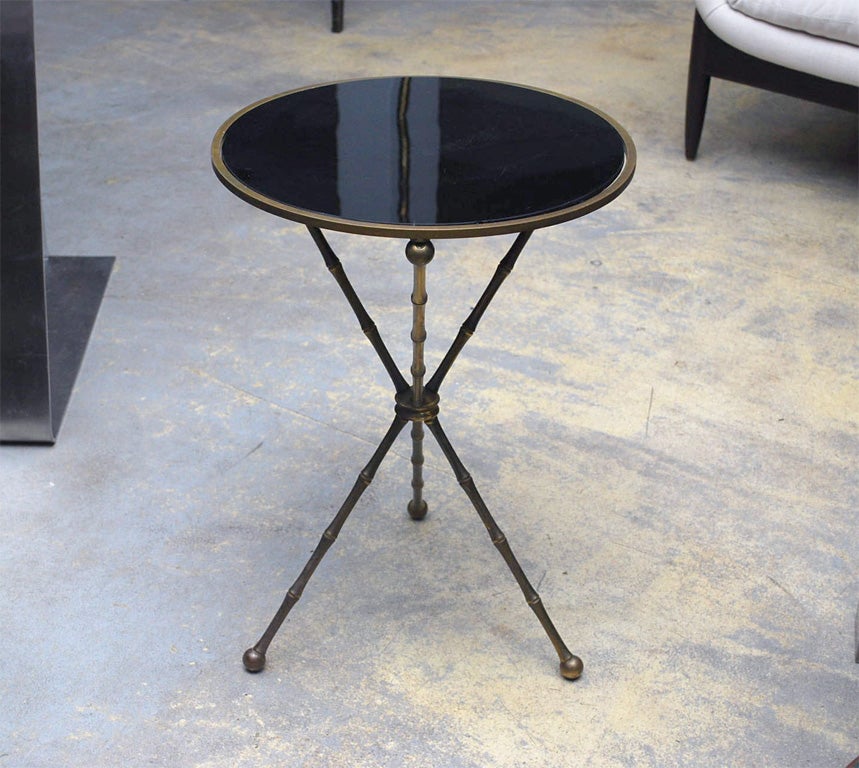 JANSEN  TRIPOD SIDE TABLE